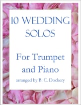 10 Wedding Solos for Trumpet with Piano Accompaniment P.O.D. cover